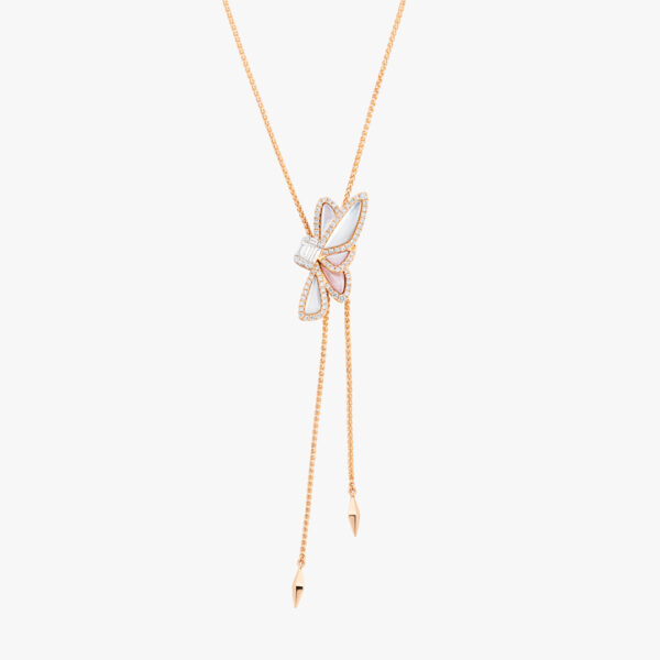 Enchanted Butterfly Diamond Necklace