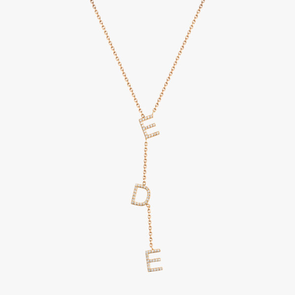 Customized Initials Necklace