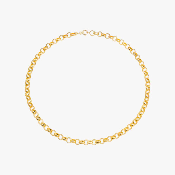"She's Golden" Rolo chain necklace